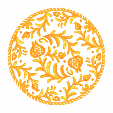 Sicily Orange Place Mat Pak