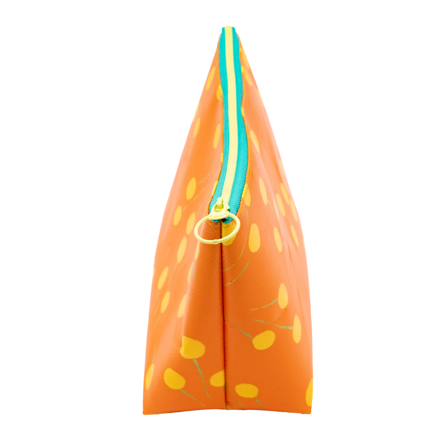 Soft Orange Billy Button Dew Drop Ditty Bag