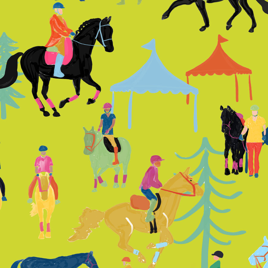 Citron Showstopper Fabric