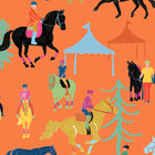 Coral Showstopper Fabric