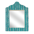 Cyan Birch Upholstered Mirror