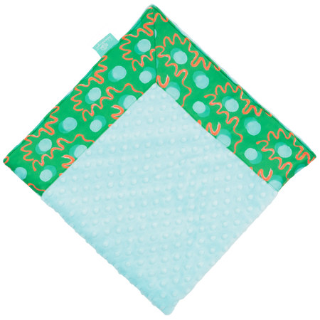 Emerald Fete with Saltwater Minky Baby Blankie