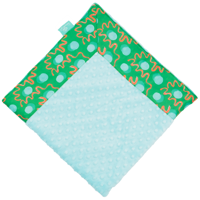 Emerald Fete with Saltwater Minky Baby Blankie