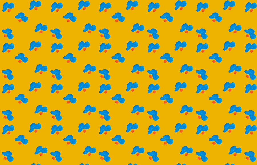 Saffron Bimpy Bop Fabric