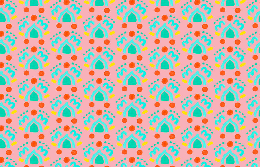 Bashful Bon Bon Fabric