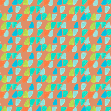 Persimmon Keep Movin’ Fabric