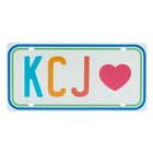 KCJ Vanity License Plate
