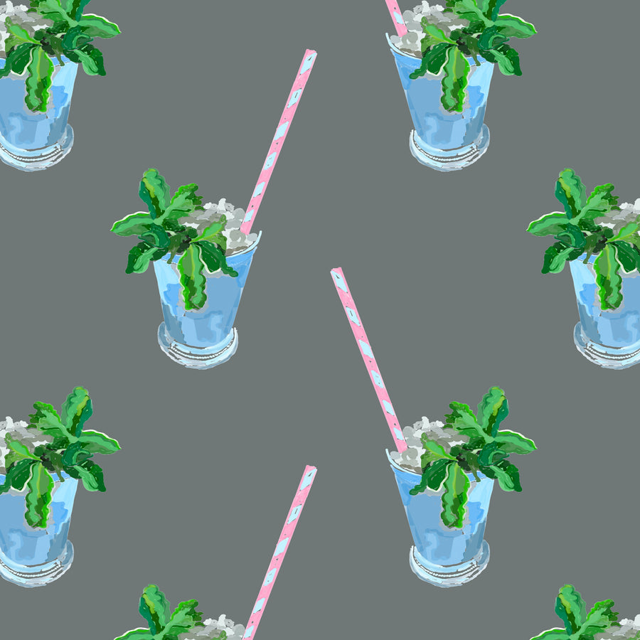 Mineral Talk Derby to Me Fabric