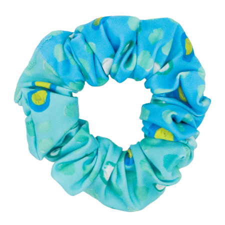 Mist-Adriatic Maidenhair Mambo Two Tone Scrunchie