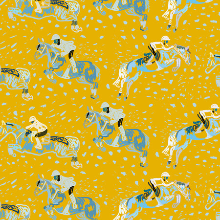 Mustard Done and Dusted Fabric