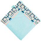 Navy This Way with Saltwater Minky Baby Blankie