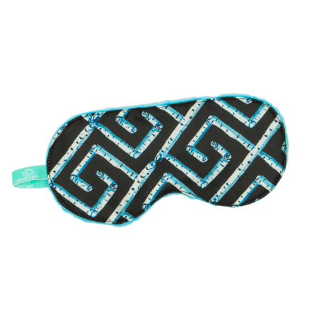 Onyx Fancy Key Sleep Mask