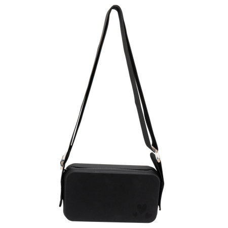 Onyx Silicone Crossbody Bag