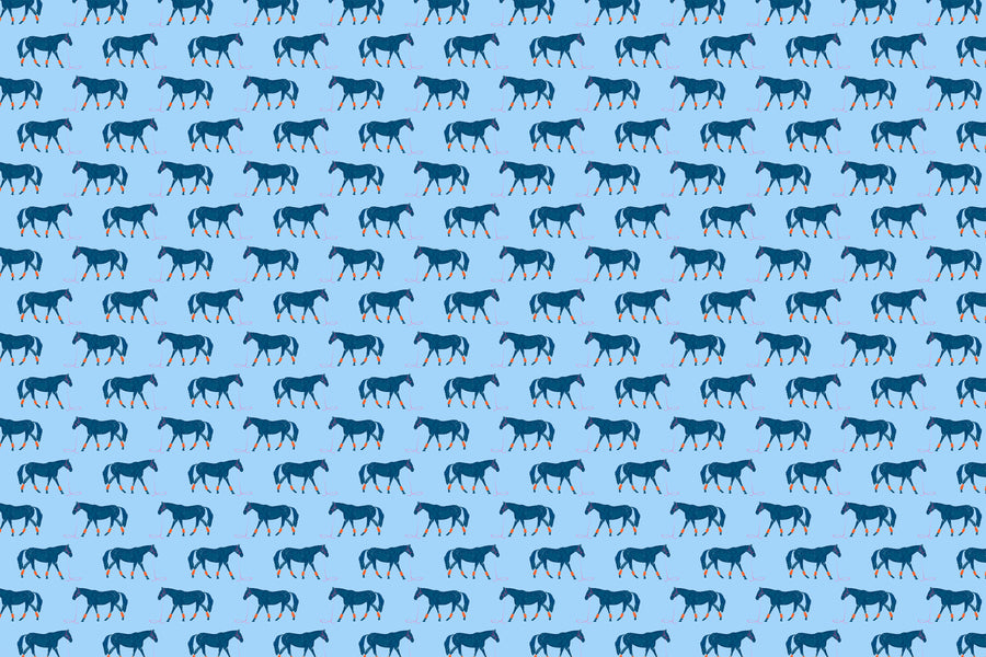 Powder Blue Big Blue Fabric