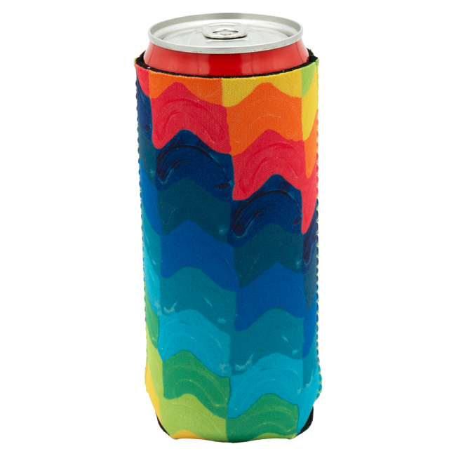 Rainbow Tall Coozie