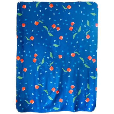 Sapphire Cherries Sherpa
