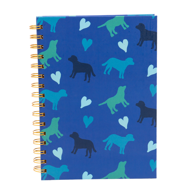 Sapphire Puppies  Love Spiral Journal