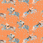 Soft Orange Done and Dusted Fabric