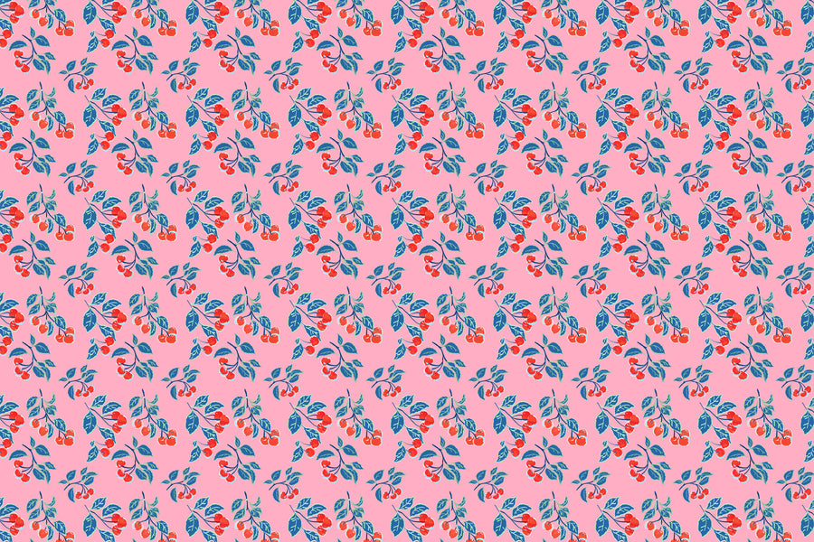 Sunset Cherries Jubilee Fabric