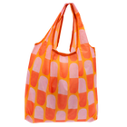 Tangerine Sock It To Me Nylon Shopper Bag