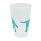 Turquoise Puppy Love Shatterproof Cup Set
