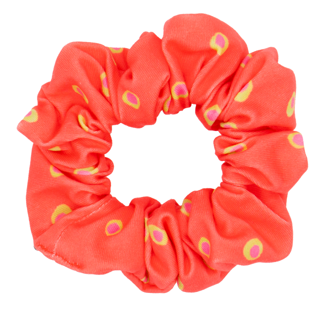 Watermelon Dots Scrunchie