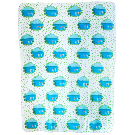 White Patriotic Sail Sherpa