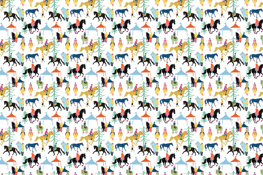 White Showstopper Fabric