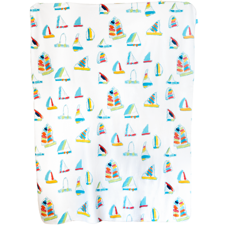 White Summer Sail Sherpa
