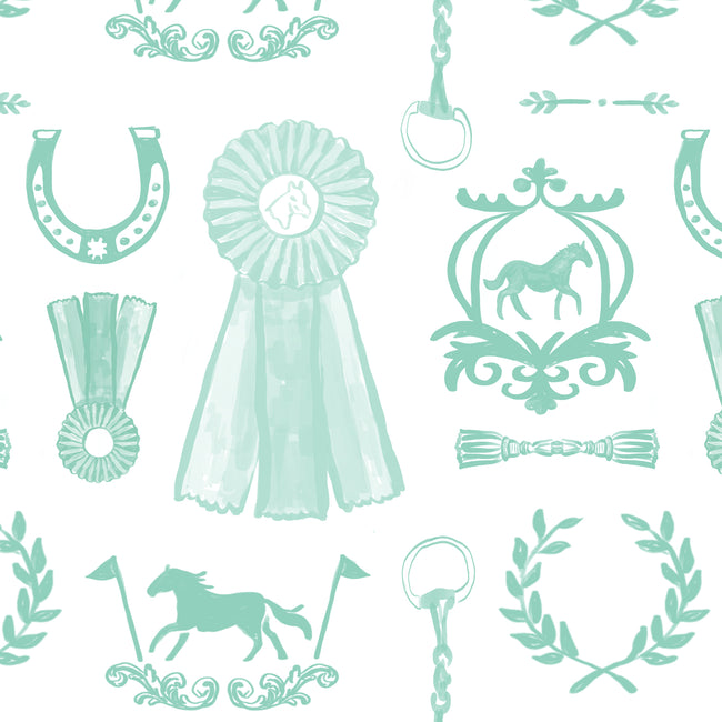 White Tack and Trophy Fabric