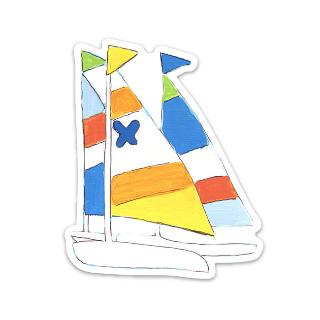 Butterfly Boats Decal