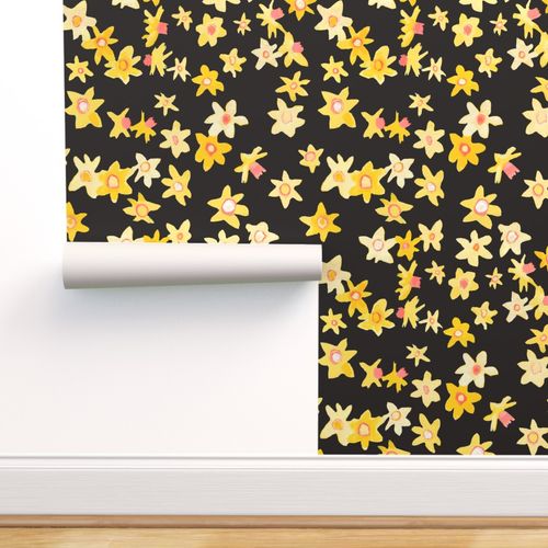 Mink Daffodil Disco Wallpaper