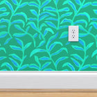Jade Corn Silk Sway Wallpaper
