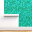 Jade Corn Silk Sway Wallpaper