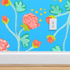 Mist Peony Waltz Wallpaper