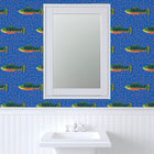 Periwinkle Brook Trout Wallpaper