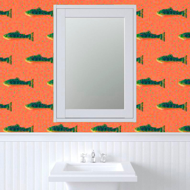 Grapefruit Brook Trout Wallpaper