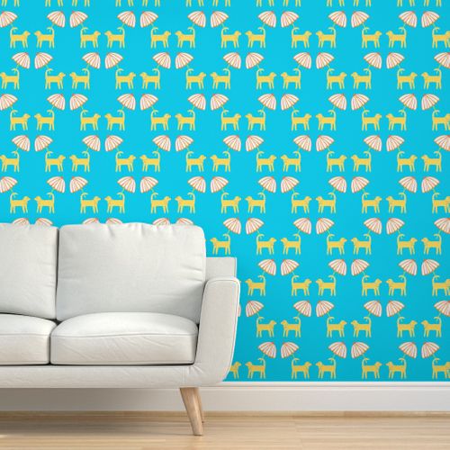 Surf Dog Day Afternoon Wallpaper