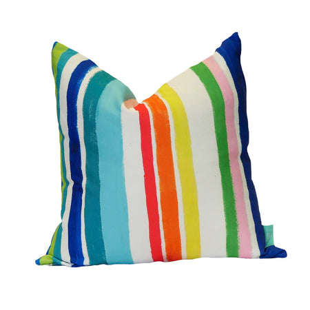 Leland Gal Stripe Indoor Lumbar Pillow