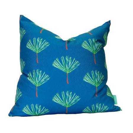 Peacock Pine for You Indoor Square Pillow