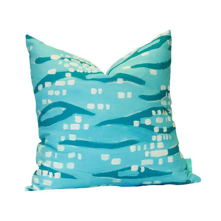 Sparkling Shoreline Indoor Square Pillow