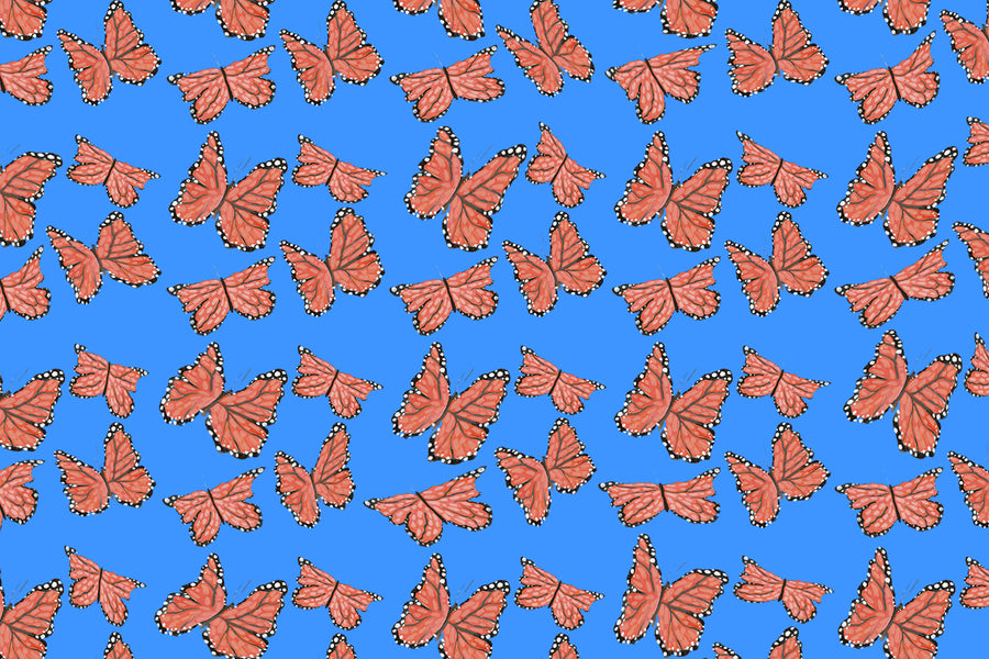 Matisse Monarchs Marching Fabric