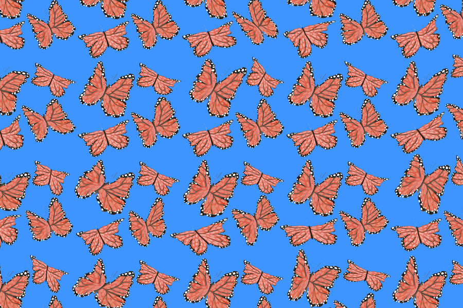 Matisse Monarchs Marching Fabric