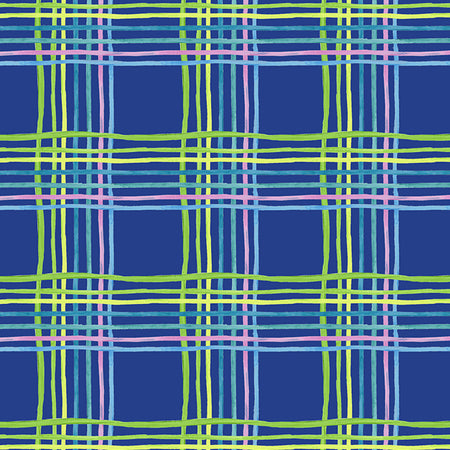 Navy Light Shine Fabric