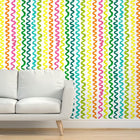 White Flourish Wallpaper