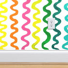 White Flourish Wallpaper