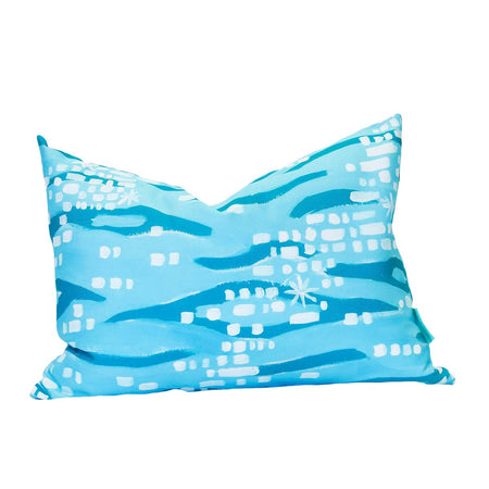 Sparkling Shoreline Indoor Lumbar Pillow