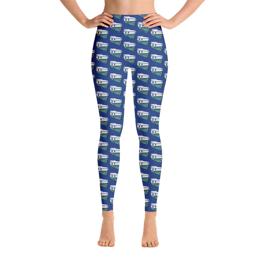 Navy NOPO Tug Leggings