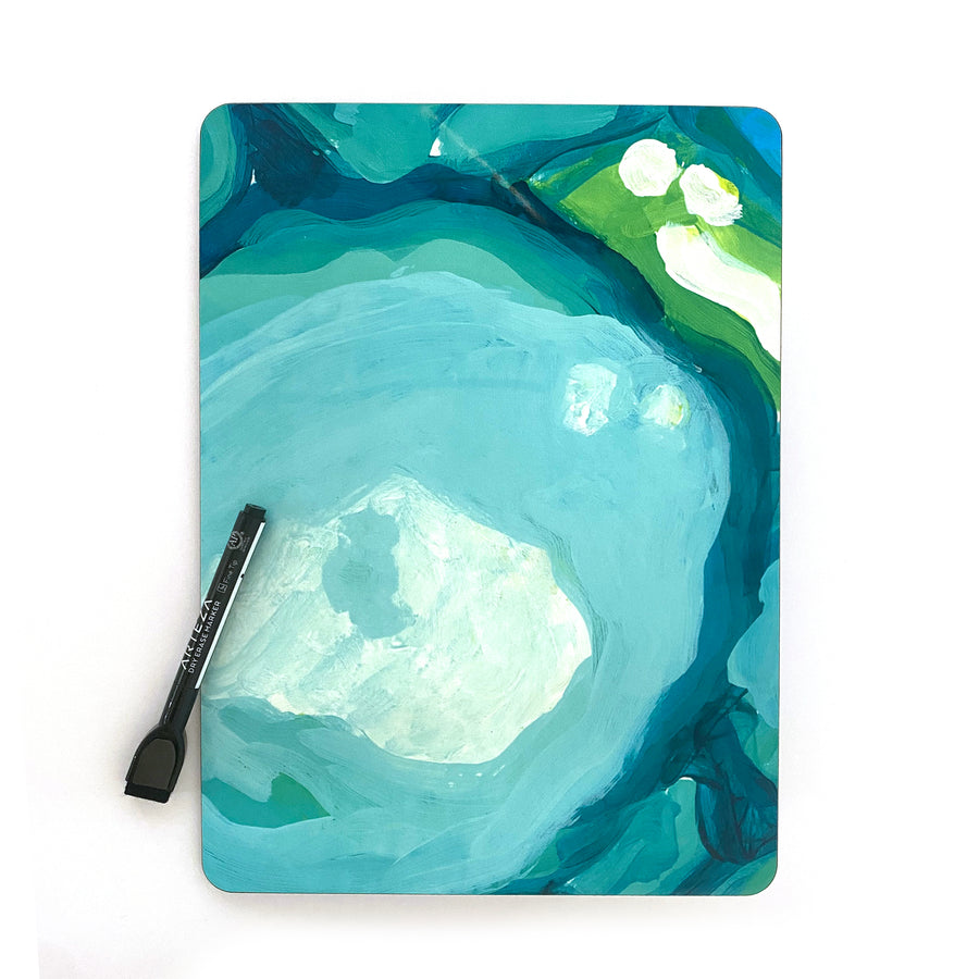 Leland Blue Dry Erase Board