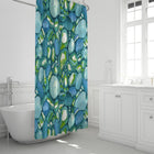 Leland Blue Shower Curtain